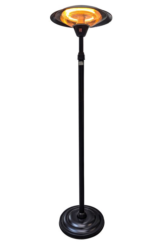 Terassil&auml;mmitin 2000W IP34 jalustalla 360&deg;