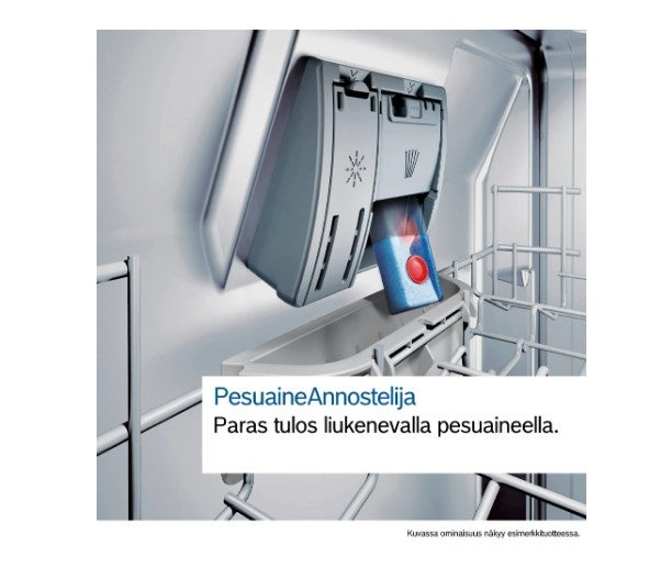 Bosch SMU26AW11S Serie 2 ty&ouml;tason alle sijoitettava astianpesukone, 60 cm, valkoinen