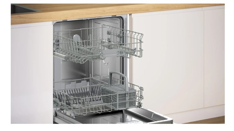 Bosch SMU26AW11S Serie 2 ty&ouml;tason alle sijoitettava astianpesukone, 60 cm, valkoinen