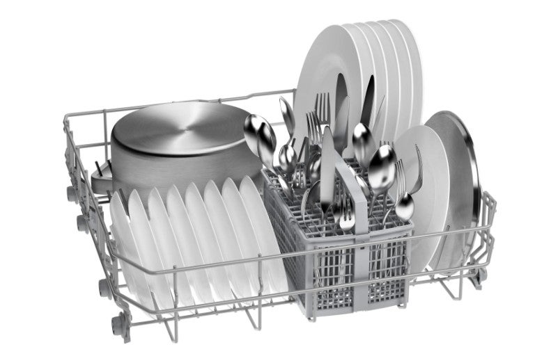 Bosch SMU26AW11S Serie 2 ty&ouml;tason alle sijoitettava astianpesukone, 60 cm, valkoinen