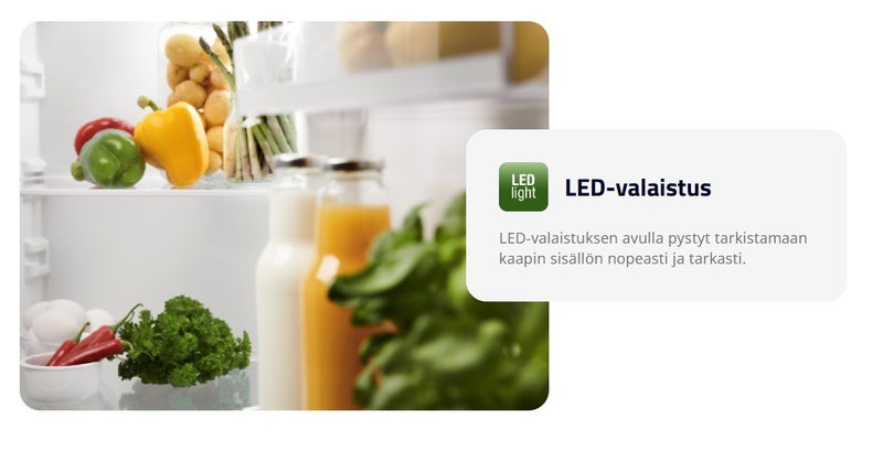 Gram KF 881865 FN X  j&auml;&auml;kaappipakastin, rosteri, oikea tai vasenk&auml;tisen&auml;