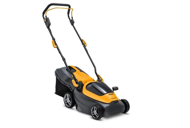 Akkuk&auml;ytt&ouml;inen ruohonleikkuri Stiga Collector 136e Kit